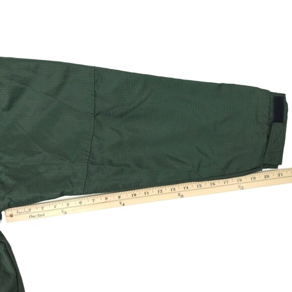 J.Crew Windbreaker Oarsman Jacket Mens M 90s Y2K Full Zip Nylon Rain Coat Anorak - Picture 5 of 16